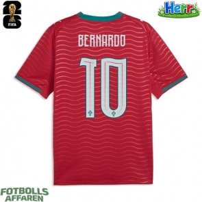 Portugal Bernardo Silva #10 Hemmatröja VM 2026 Kortärmad